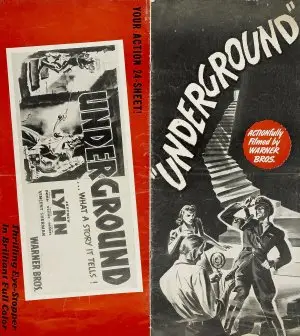 Underground (1941) Men's Colored T-Shirt - idPoster.com