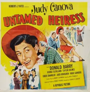Untamed Heiress (1954) Women's Colored Hoodie - idPoster.com