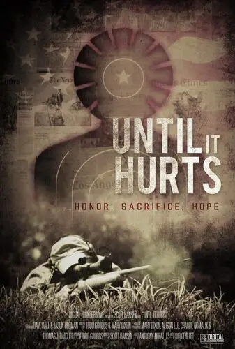 Until It Hurts (2014) White T-Shirt - idPoster.com