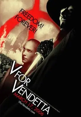 V For Vendetta (2005) Men's Colored  Long Sleeve T-Shirt - idPoster.com