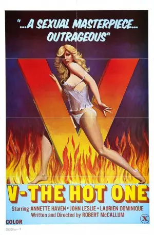 V: The Hot One (1978) White Tank-Top - idPoster.com
