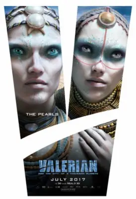Valerian and the City of a Thousand Planets 2017 Women's Colored T-Shirt - idPoster.com