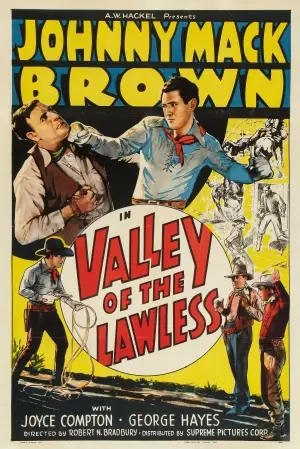 Valley of the Lawless (1936) Men's Colored T-Shirt - idPoster.com