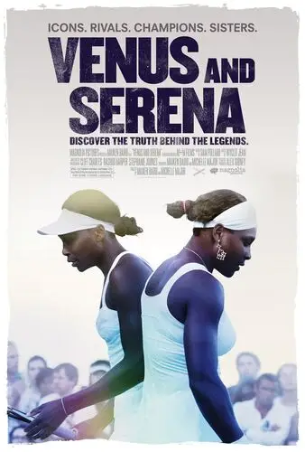 Venus and Serena (2013) White T-Shirt - idPoster.com