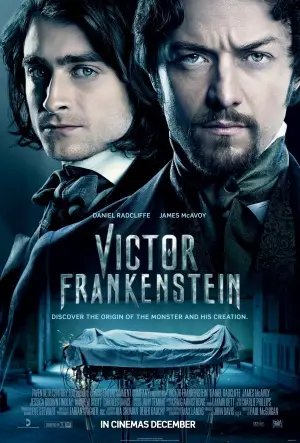 Victor Frankenstein (2015) Men's Colored  Long Sleeve T-Shirt - idPoster.com