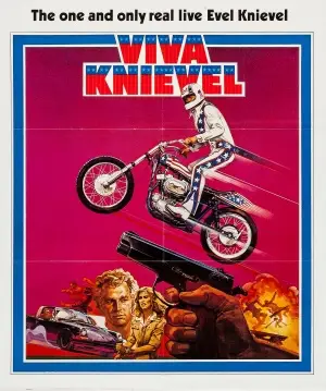 Viva Knievel! (1977) Drawstring Backpack - idPoster.com