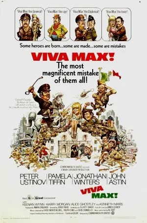 Viva Max (1969) White T-Shirt - idPoster.com