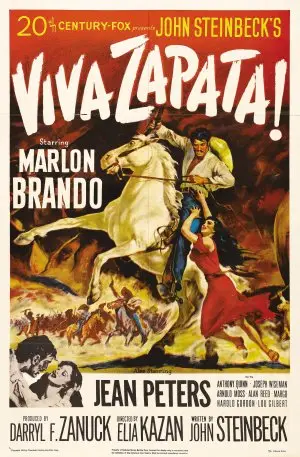 Viva Zapata! (1952) Men's Colored  Long Sleeve T-Shirt - idPoster.com