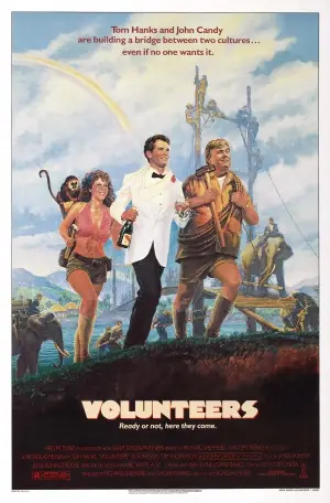 Volunteers (1985) White T-Shirt - idPoster.com