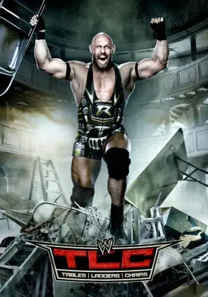 WWE TLC: Tables, Ladders and Chairs (2012) White T-Shirt - idPoster.com