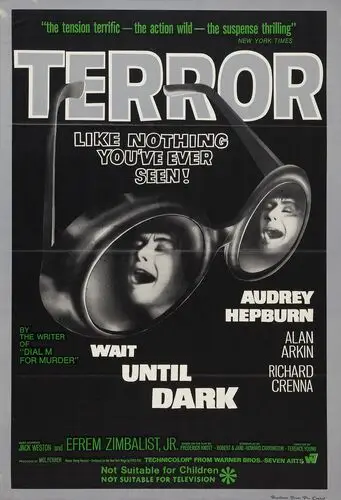 Wait Until Dark (1967) Women's Colored Hoodie - idPoster.com