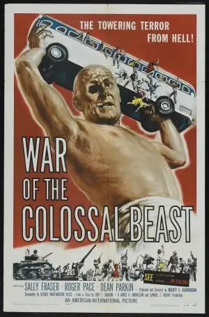 War of the Colossal Beast (1958) Women's Colored  Long Sleeve T-Shirt - idPoster.com
