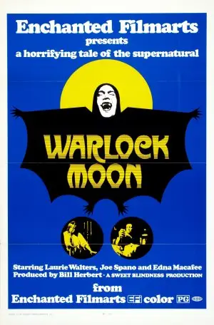 Warlock Moon (1975) White Tank-Top - idPoster.com