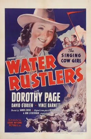 Water Rustlers (1939) Women's Colored Hoodie - idPoster.com