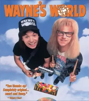 Waynes World (1992) White T-Shirt - idPoster.com