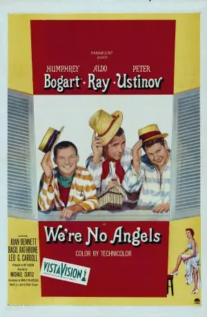 We're No Angels (1955) White T-Shirt - idPoster.com