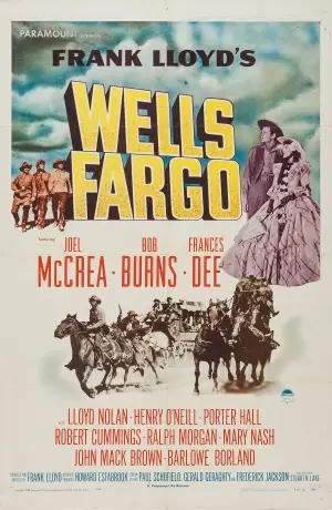 Wells Fargo (1937) White T-Shirt - idPoster.com