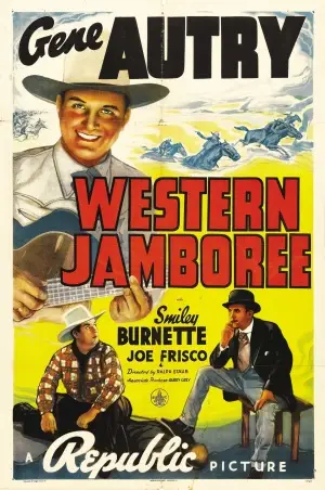 Western Jamboree (1938) White T-Shirt - idPoster.com
