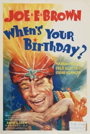 When's Your Birthday (1937) White T-Shirt - idPoster.com