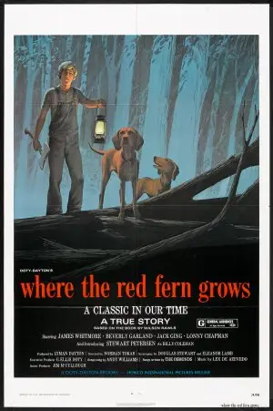 Where the Red Fern Grows (1974) White T-Shirt - idPoster.com