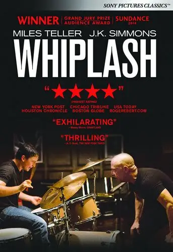 Whiplash (2014) Men's Colored  Long Sleeve T-Shirt - idPoster.com
