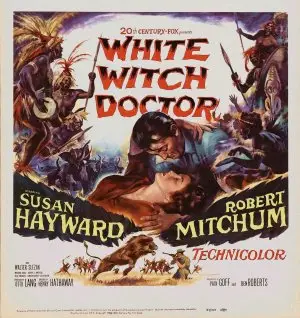 White Witch Doctor (1953) White T-Shirt - idPoster.com