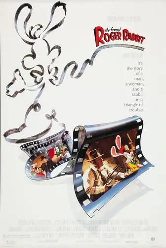 Who Framed Roger Rabbit (1988) Men's Colored  Long Sleeve T-Shirt - idPoster.com