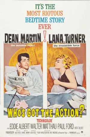 Whos Got the Action (1962) White Tank-Top - idPoster.com