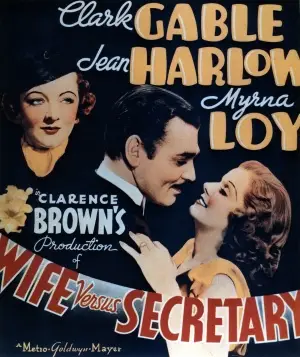 Wife vs. Secretary (1936) White T-Shirt - idPoster.com