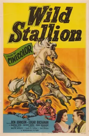 Wild Stallion (1952) White T-Shirt - idPoster.com