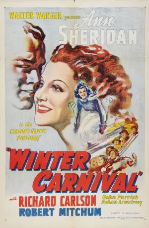 Winter Carnival (1939) White T-Shirt - idPoster.com