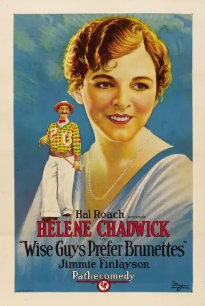 Wise Guys Prefer Brunettes (1926) White T-Shirt - idPoster.com