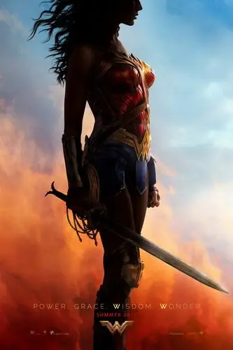 Wonder Woman (2017) Women's Colored T-Shirt - idPoster.com