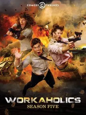 Workaholics (2010) White T-Shirt - idPoster.com