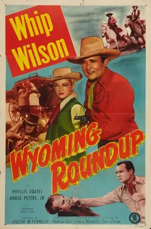 Wyoming Roundup (1952) Women's Colored Tank-Top - idPoster.com