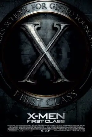 X-Men: First Class (2011) Women's Colored T-Shirt - idPoster.com