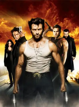 X-Men Origins: Wolverine (2009) Men's Colored Hoodie - idPoster.com