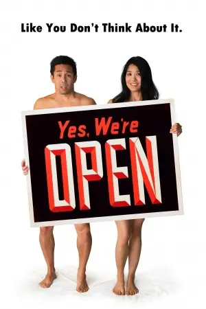 Yes, We're Open (2012) White T-Shirt - idPoster.com