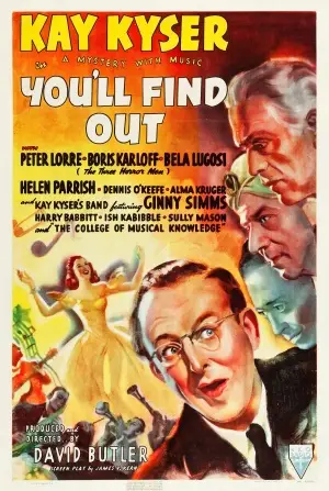 You'll Find Out (1940) Women's Colored Hoodie - idPoster.com