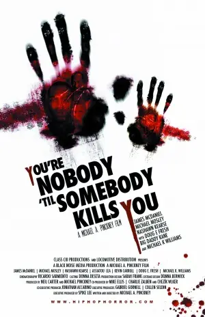 You're Nobody 'til Somebody Kills You (2012) White Tank-Top - idPoster.com