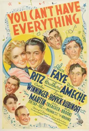 You Cant Have Everything (1937) White T-Shirt - idPoster.com
