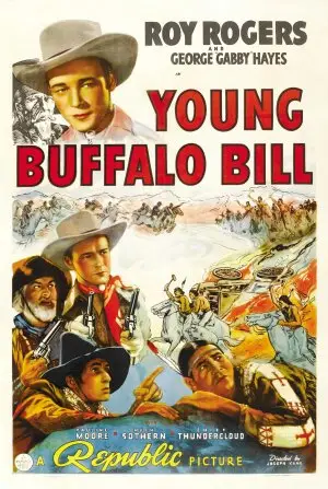 Young Buffalo Bill (1940) Men's Colored Hoodie - idPoster.com