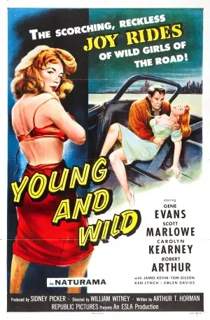 Young and Wild (1958) White T-Shirt - idPoster.com