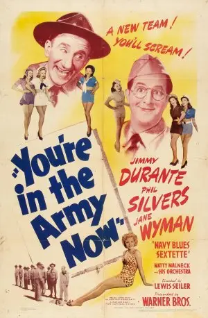Youre in the Army Now (1941) White Tank-Top - idPoster.com