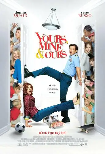 Yours, Mine and Ours (1968) White T-Shirt - idPoster.com