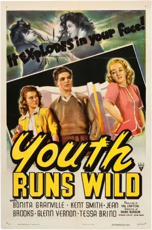 Youth Runs Wild (1944) White T-Shirt - idPoster.com