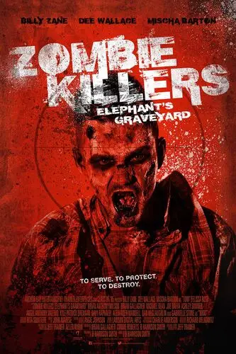 Zombie Killers Elephant's Graveyard (2015) White Tank-Top - idPoster.com