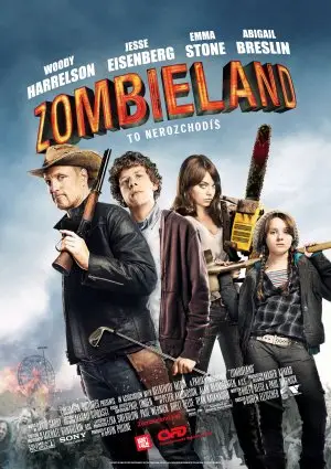 Zombieland (2009) Men's Colored  Long Sleeve T-Shirt - idPoster.com