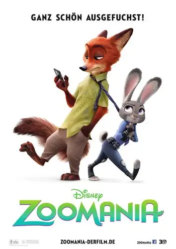 Zootopia (2016) Drawstring Backpack - idPoster.com
