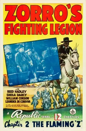 Zorro's Fighting Legion (1939) White T-Shirt - idPoster.com